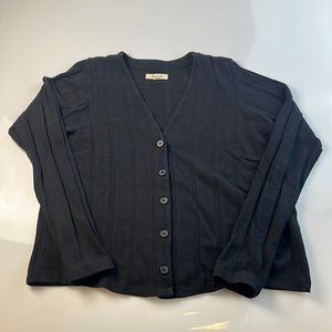 Madewell Buttoned Blouse Cardigan S60-18